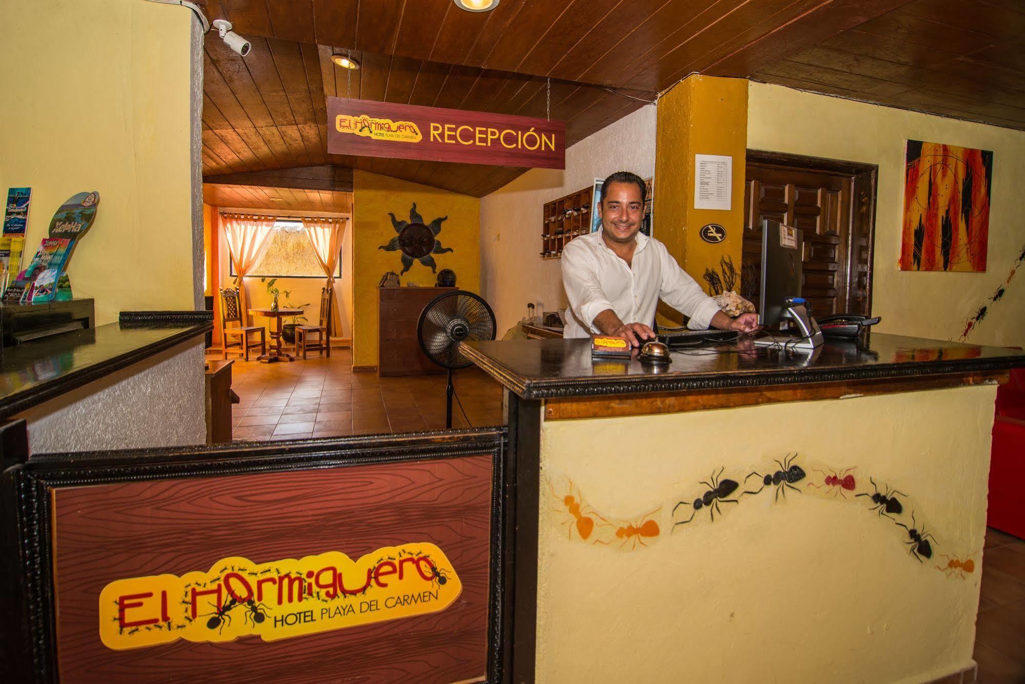 Hotel El Hormiguero Playa del Carmen Extérieur photo